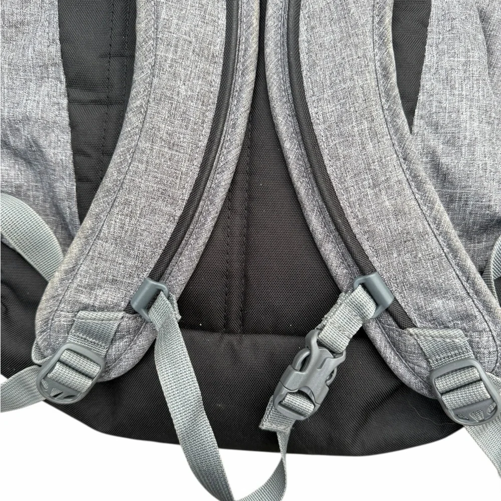 cotopaxi Heather Gray Travel Backpack with Black Base